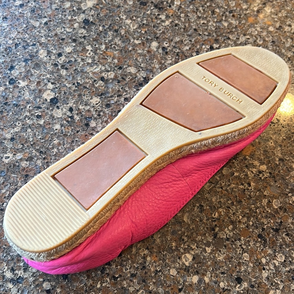 Tory Burch Vibrant Pink Espadrilles - Picture 2 of 4